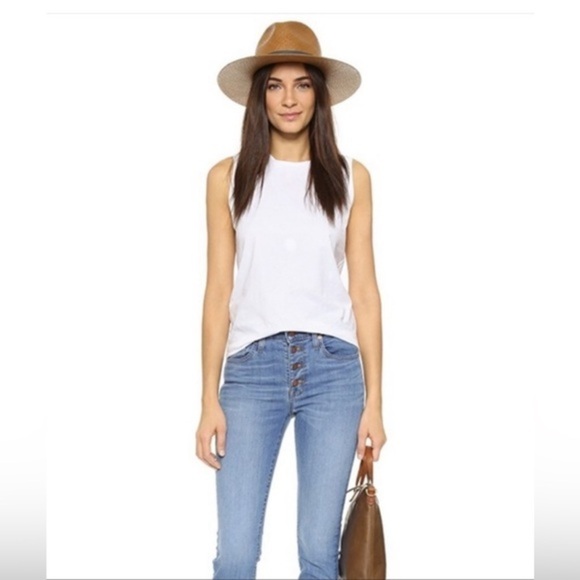 Madewell Women’s 23 9” High Rise Skinny Distressed Button Fly Jeans Light 00 - Picture 6 of 16